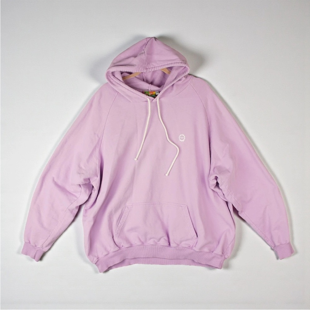 Big Bud Press Hoodie Pink Cotton Made in USA Unisex Oversized Sz 5XL